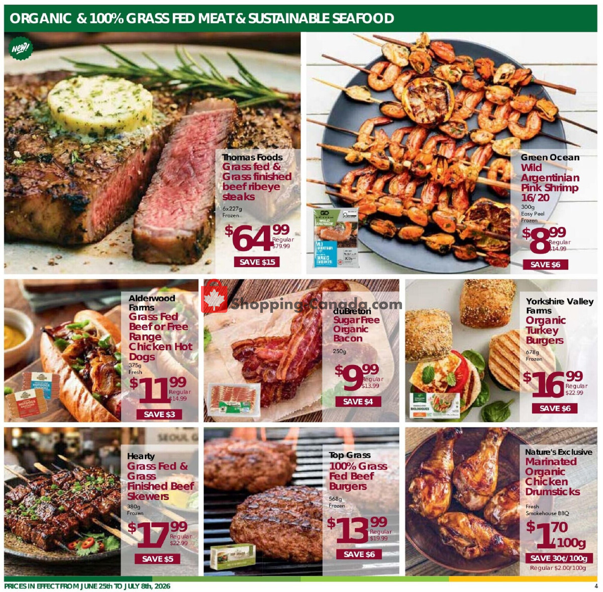 Nature's Emporium flyer from Thursday June 25, 2026 to Wednesday July 8, 2026 - page 4