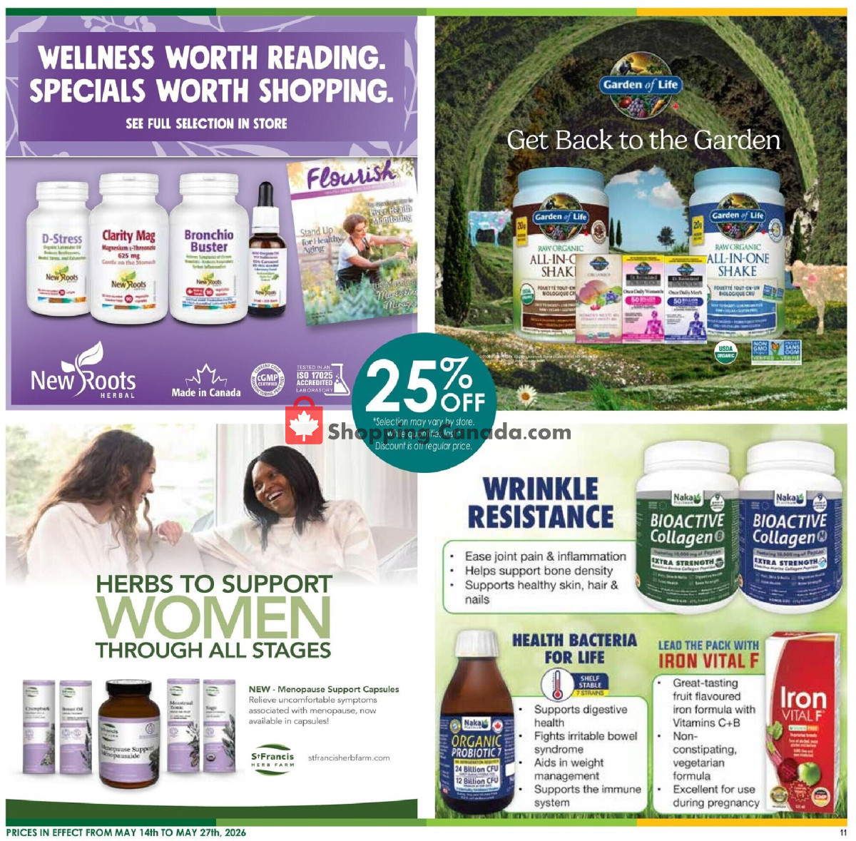 Nature's Emporium flyer from Thursday May 14, 2026 to Wednesday May 27, 2026 - page 11