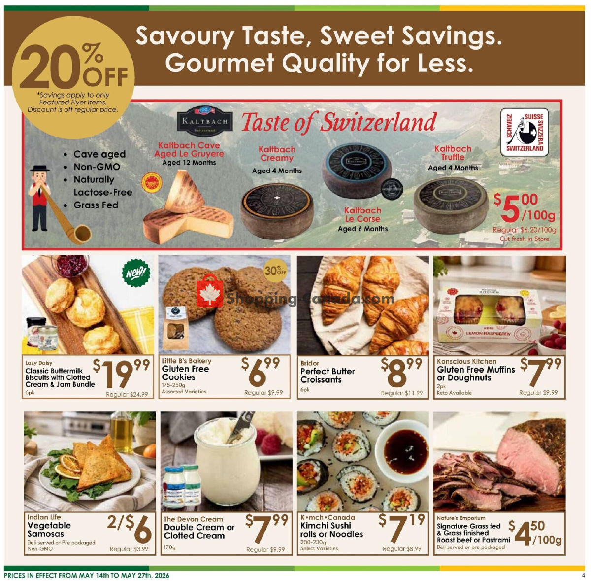 Nature's Emporium flyer from Thursday May 14, 2026 to Wednesday May 27, 2026 - page 4