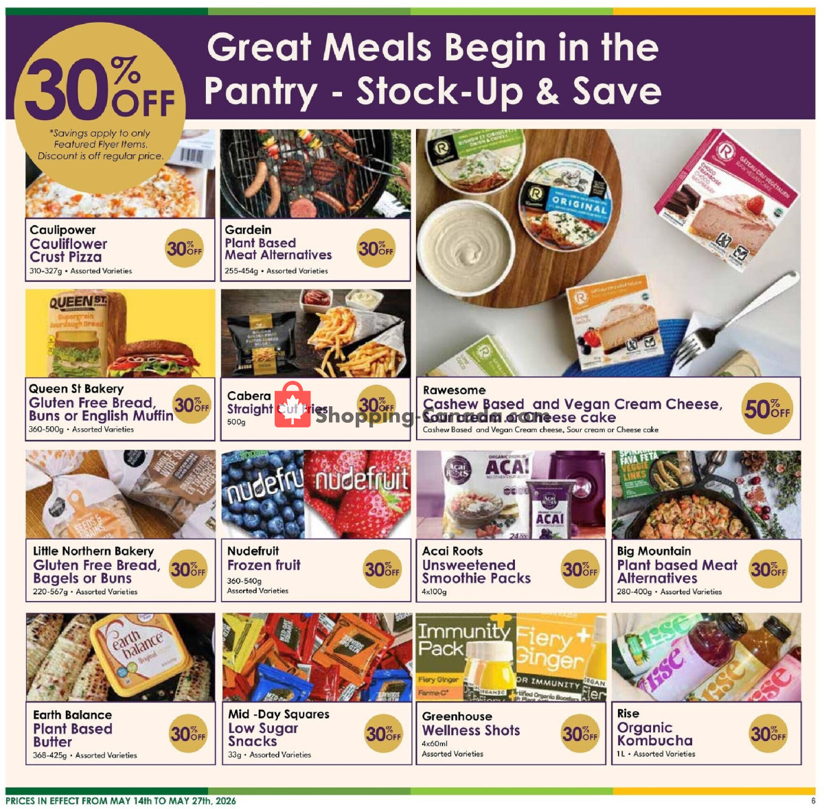 Nature's Emporium flyer from Thursday May 14, 2026 to Wednesday May 27, 2026 - page 6