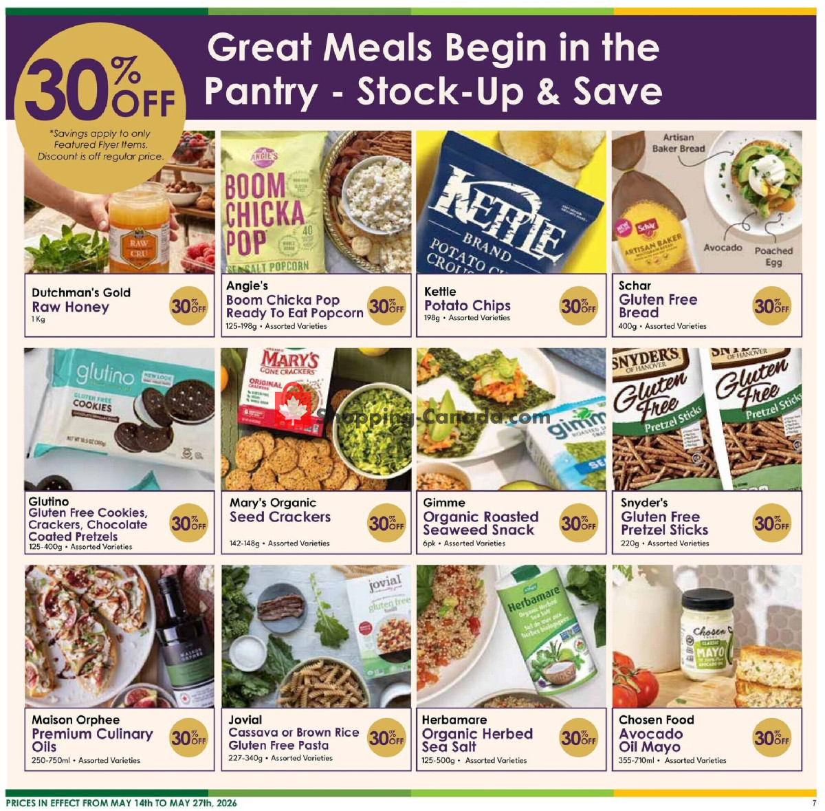 Nature's Emporium flyer from Thursday May 14, 2026 to Wednesday May 27, 2026 - page 7