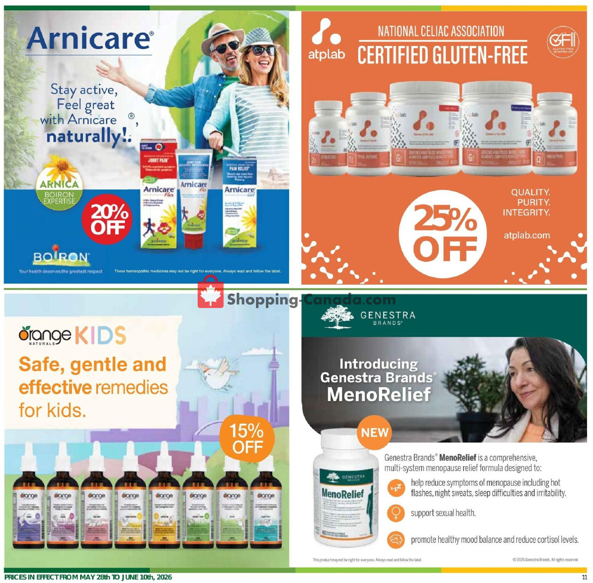 Nature's Emporium flyer from Thursday May 28, 2026 to Wednesday June 10, 2026 - page 11
