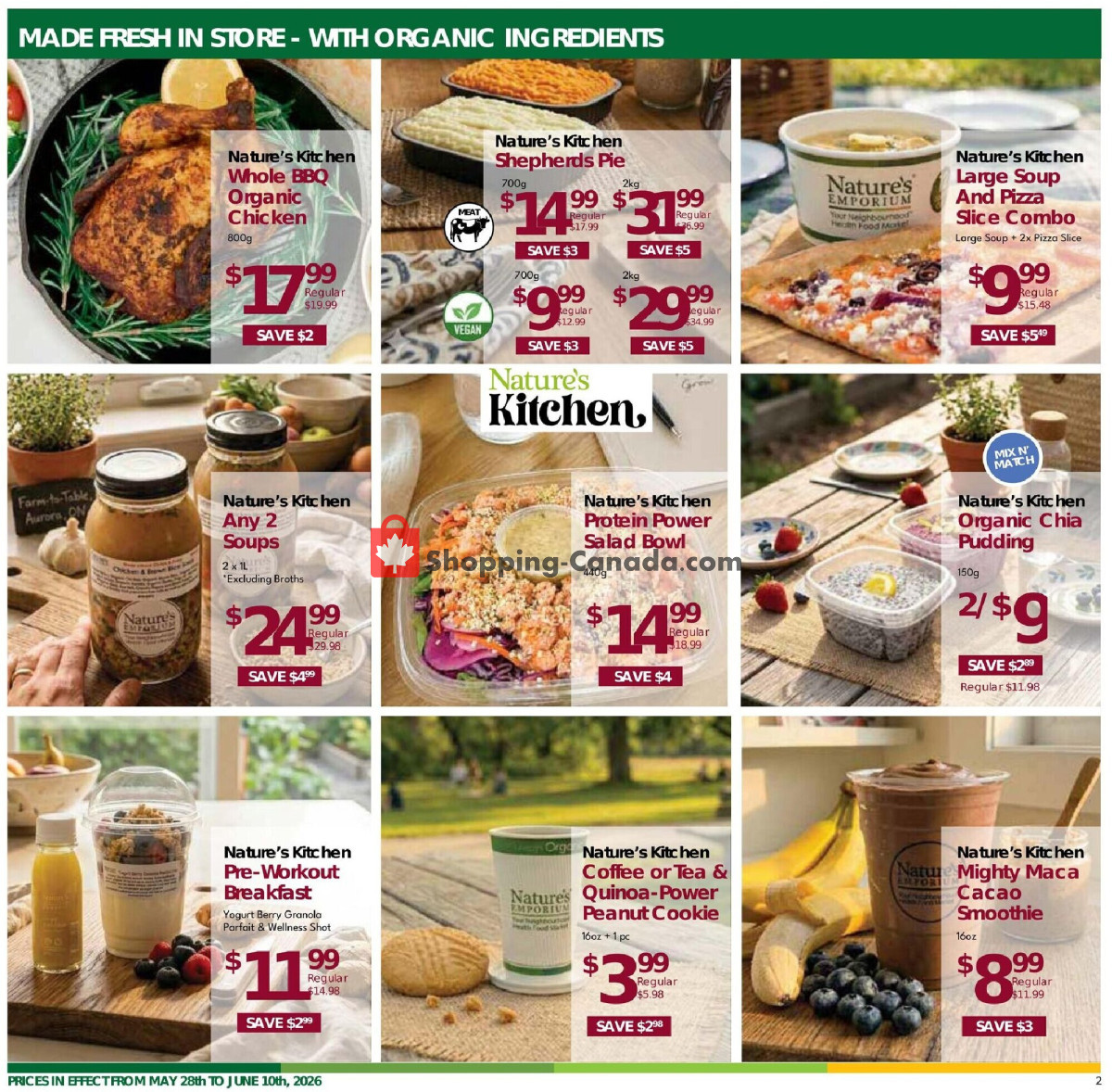 Nature's Emporium flyer from Thursday May 28, 2026 to Wednesday June 10, 2026 - page 2