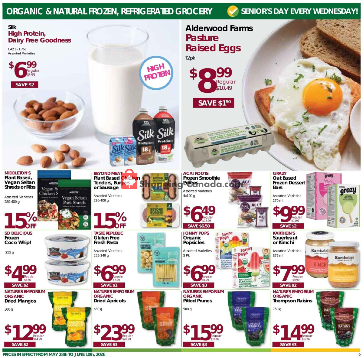 Nature's Emporium flyer from Thursday May 28, 2026 to Wednesday June 10, 2026 - page 6