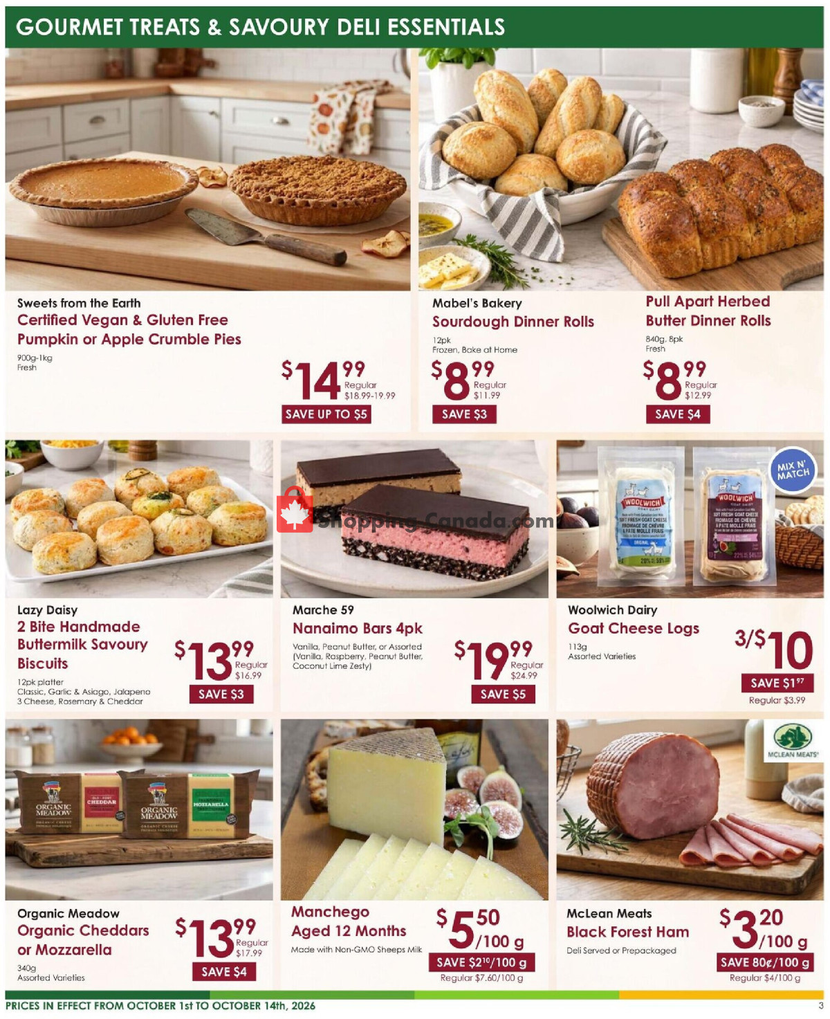Nature's Emporium flyer from Thursday October 1, 2026 to Wednesday October 14, 2026 - page 3