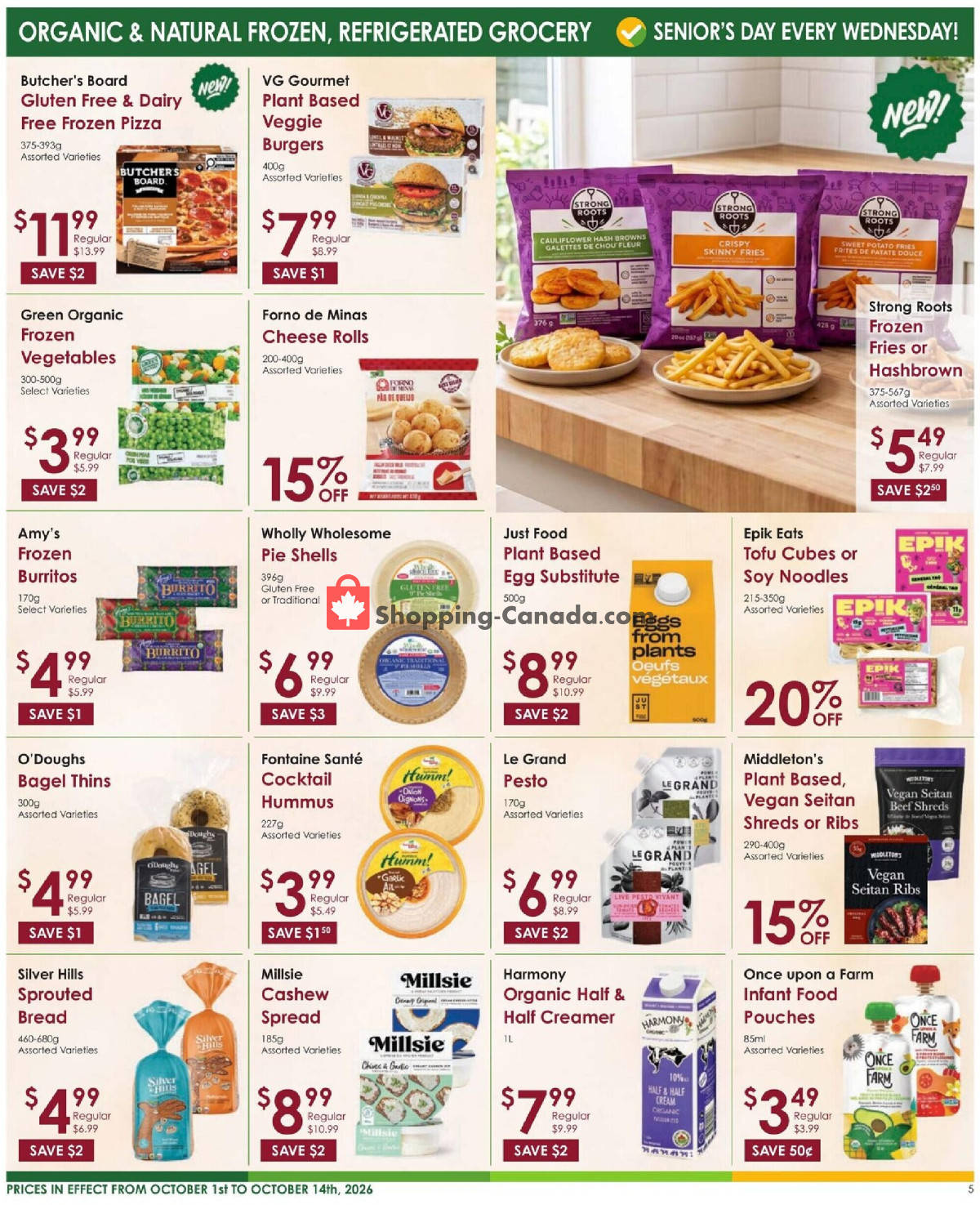 Nature's Emporium flyer from Thursday October 1, 2026 to Wednesday October 14, 2026 - page 5