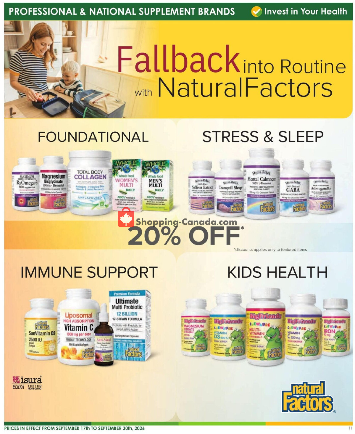 Nature's Emporium flyer from Thursday September 17, 2026 to Wednesday September 30, 2026 - page 11