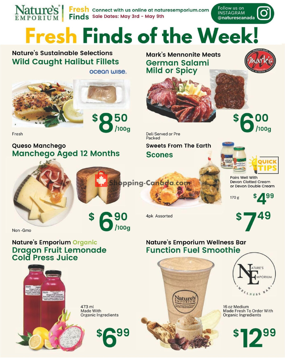 Nature's Emporium flyer from Friday May 3, 2024 to Thursday May 9, 2024 - page 2