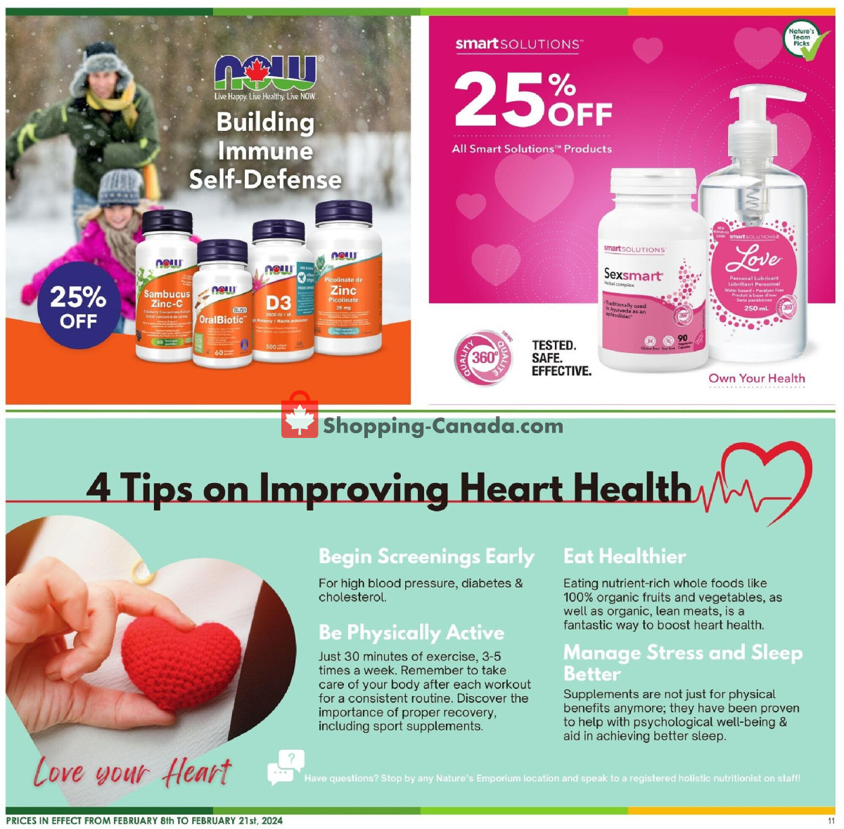 Nature's Emporium flyer from Thursday February 8, 2024 to Wednesday February 21, 2024 - page 11