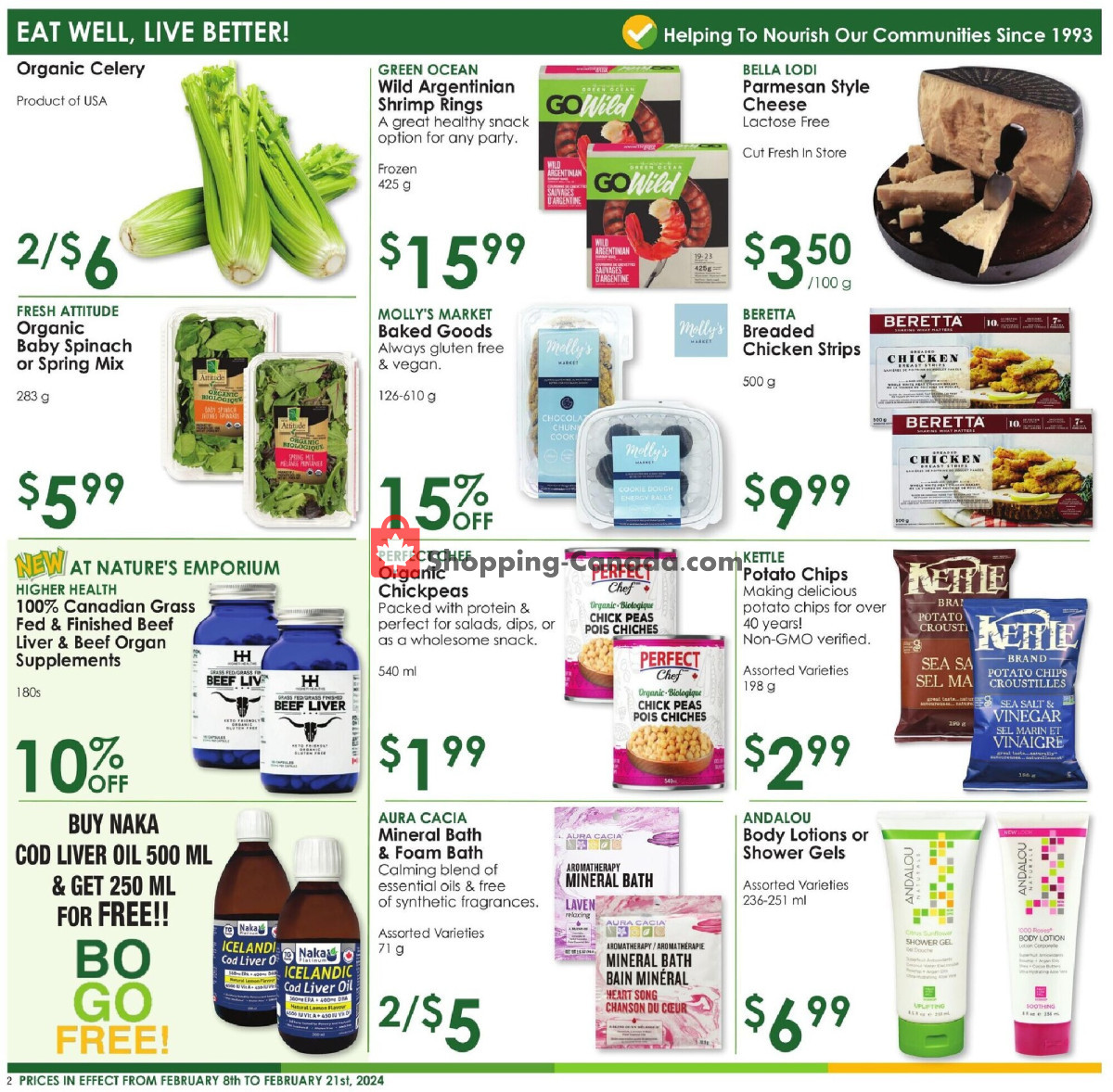 Nature's Emporium flyer from Thursday February 8, 2024 to Wednesday February 21, 2024 - page 2