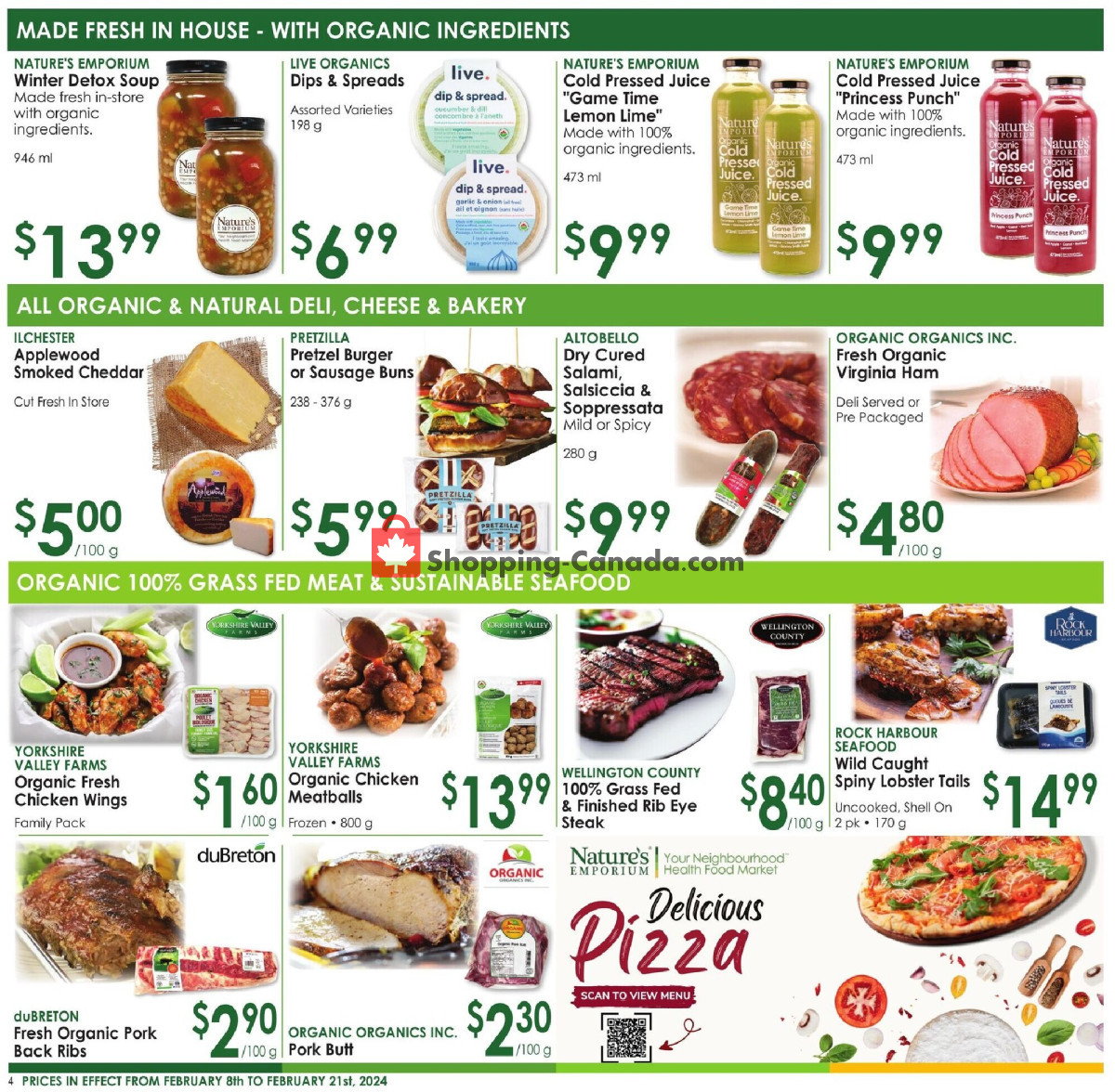 Nature's Emporium flyer from Thursday February 8, 2024 to Wednesday February 21, 2024 - page 4
