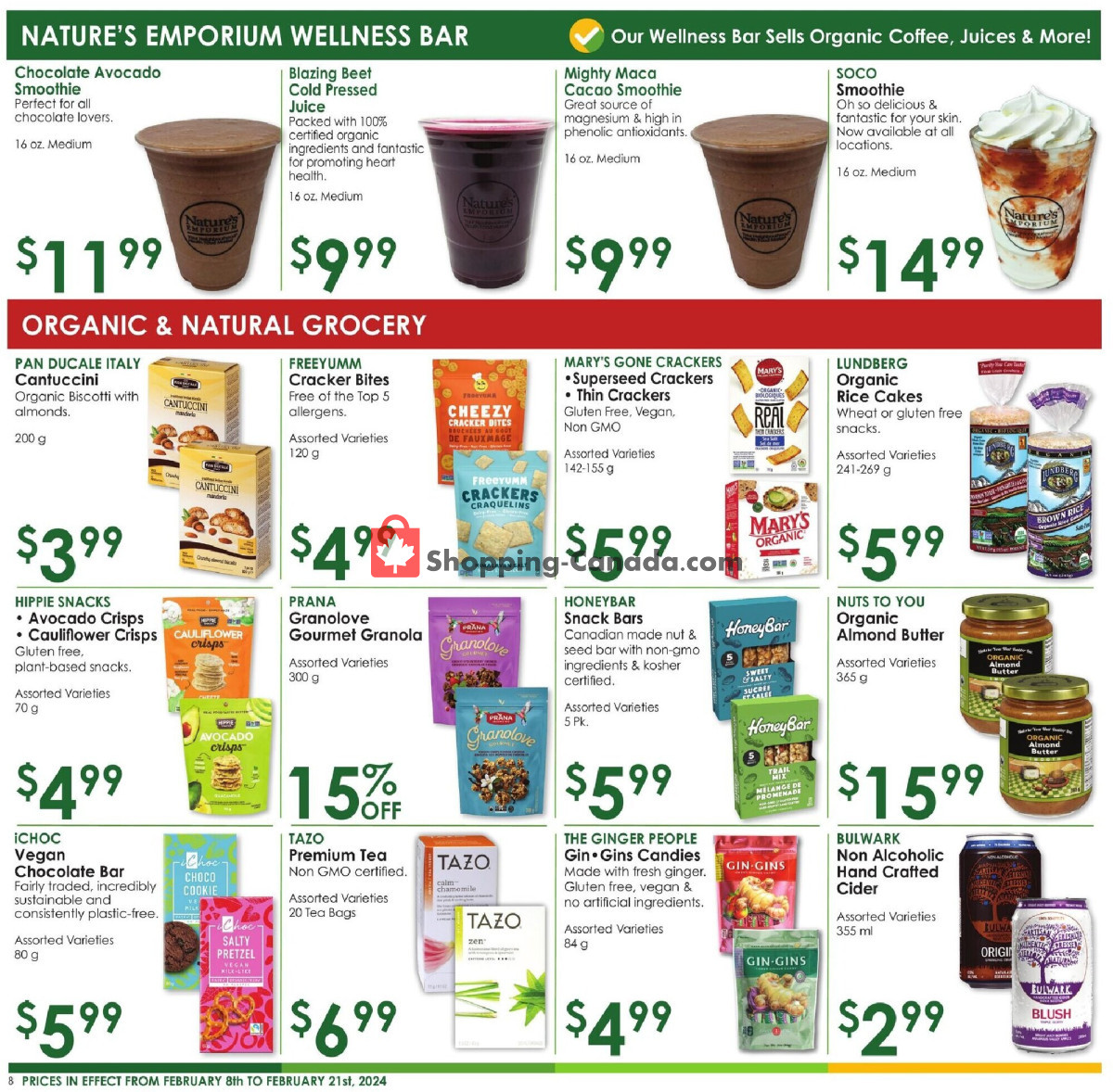 Nature's Emporium flyer from Thursday February 8, 2024 to Wednesday February 21, 2024 - page 8