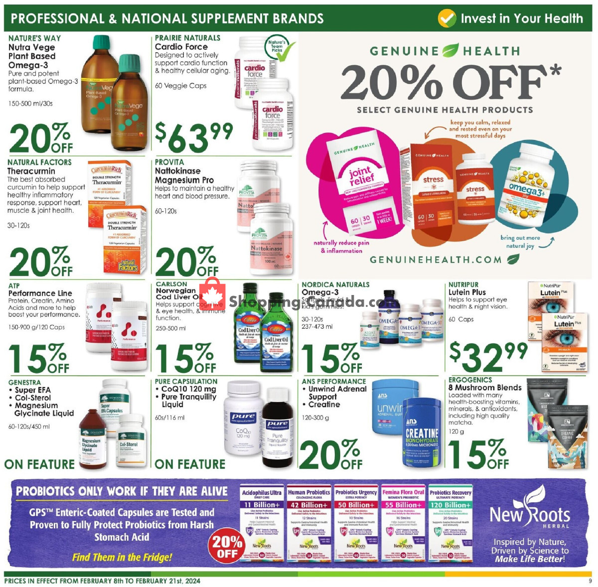 Nature's Emporium flyer from Thursday February 8, 2024 to Wednesday February 21, 2024 - page 9