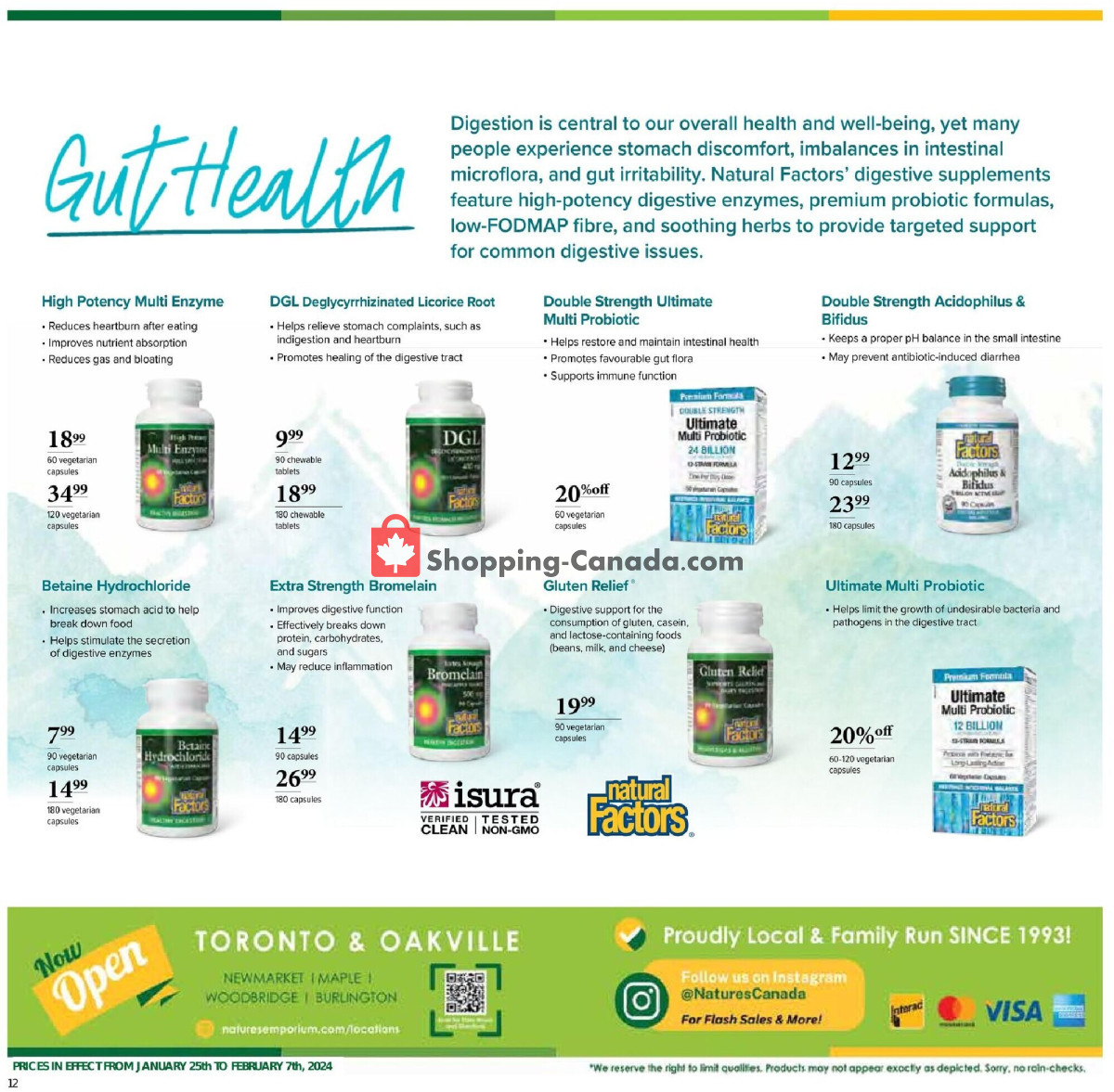 Nature's Emporium flyer from Thursday January 25, 2024 to Wednesday February 7, 2024 - page 12