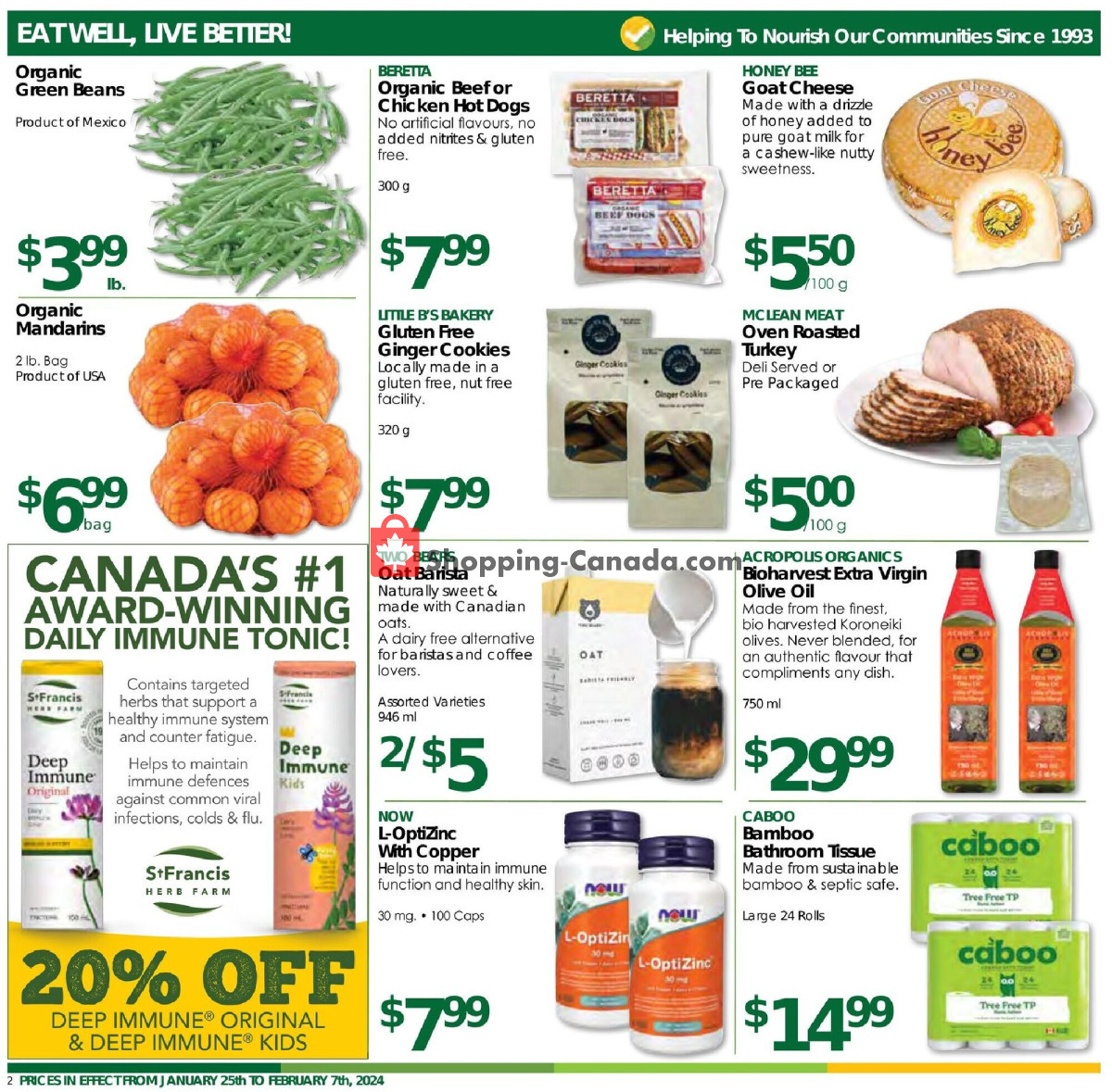 Nature's Emporium flyer from Thursday January 25, 2024 to Wednesday February 7, 2024 - page 2