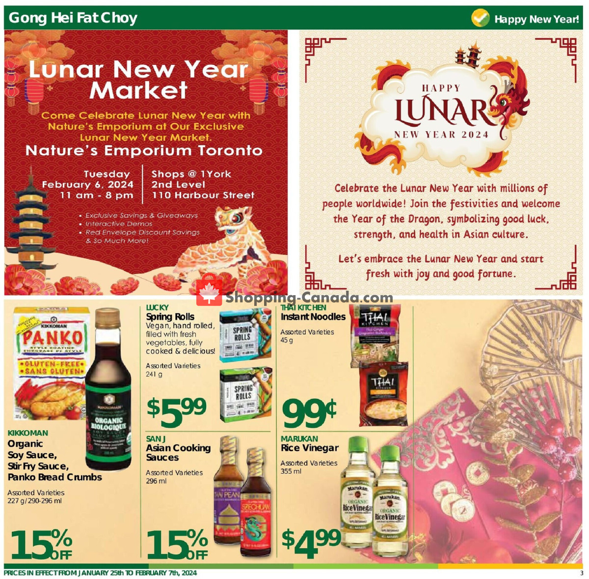 Nature's Emporium flyer from Thursday January 25, 2024 to Wednesday February 7, 2024 - page 3