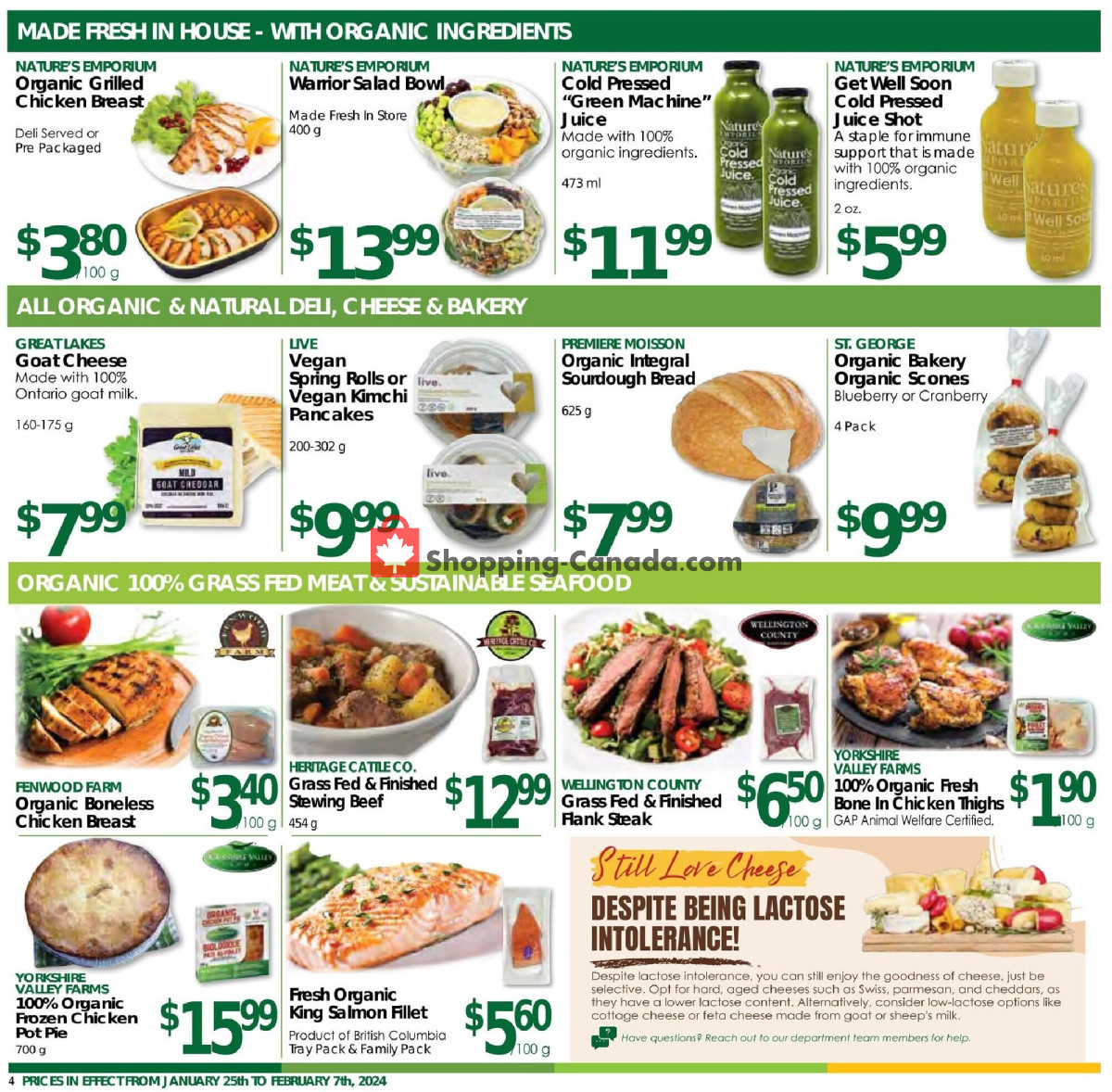 Nature's Emporium flyer from Thursday January 25, 2024 to Wednesday February 7, 2024 - page 4