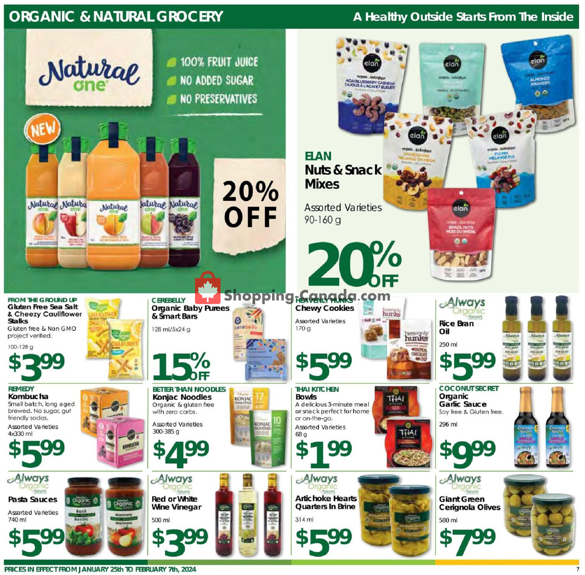 Nature's Emporium flyer from Thursday January 25, 2024 to Wednesday February 7, 2024 - page 7