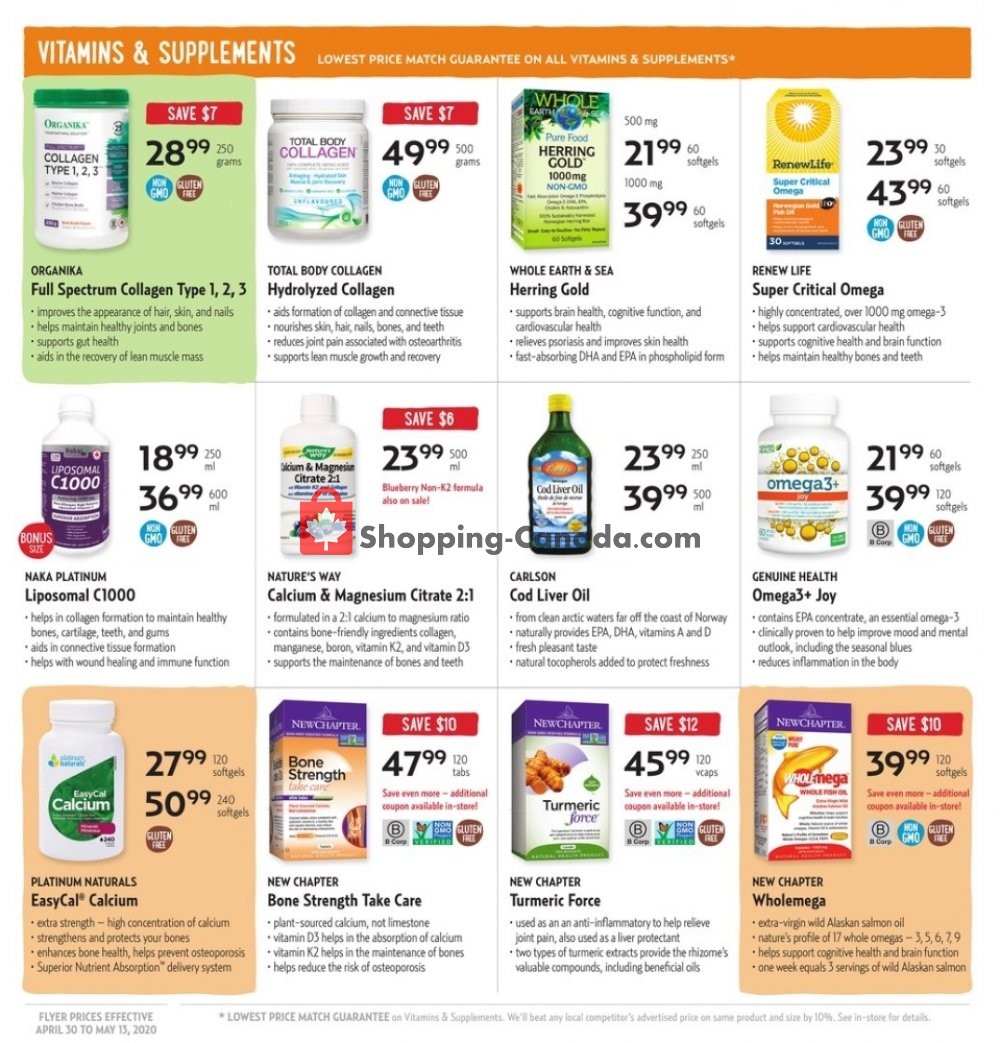 Nature's Fare Markets flyer from Thursday April 30, 2020 to Wednesday May 13, 2020 - page 6