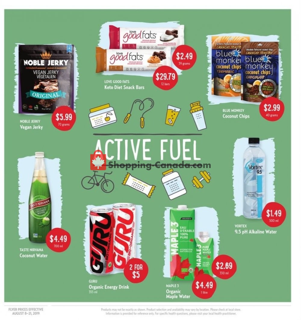 Nature's Fare Markets flyer from Thursday August 8, 2019 to Wednesday August 21, 2019 - page 2