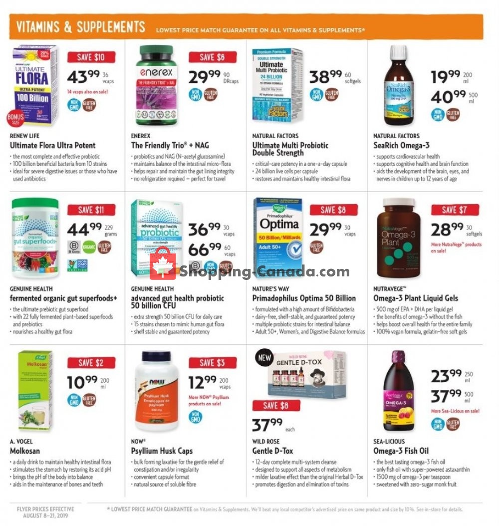 Nature's Fare Markets flyer from Thursday August 8, 2019 to Wednesday August 21, 2019 - page 6