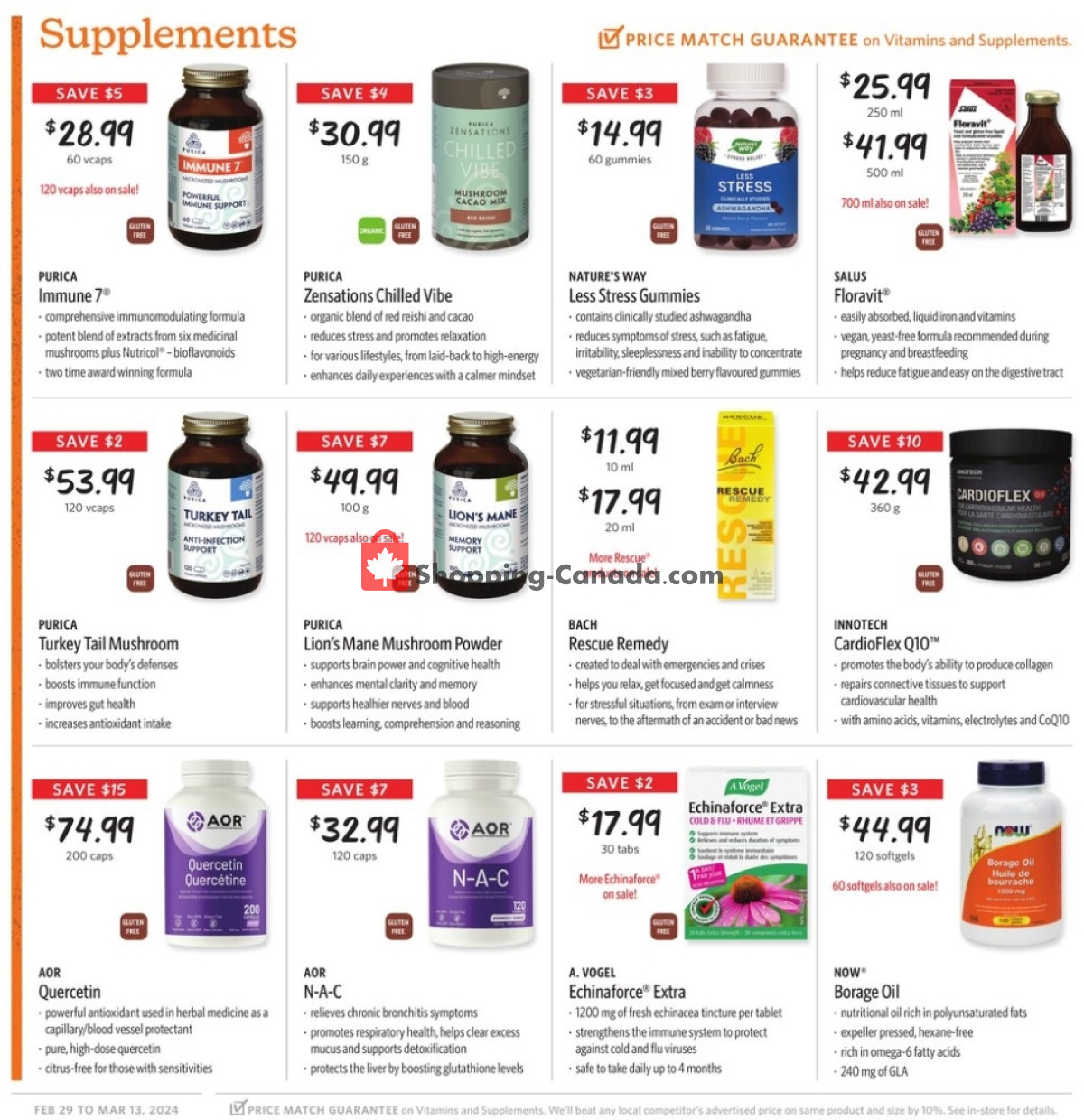 Nature's Fare Markets flyer from Thursday February 29, 2024 to Wednesday March 13, 2024 - page 7