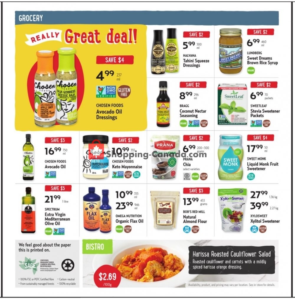 Nature's Fare Markets flyer from Thursday January 14, 2021 to Wednesday January 27, 2021 - page 3