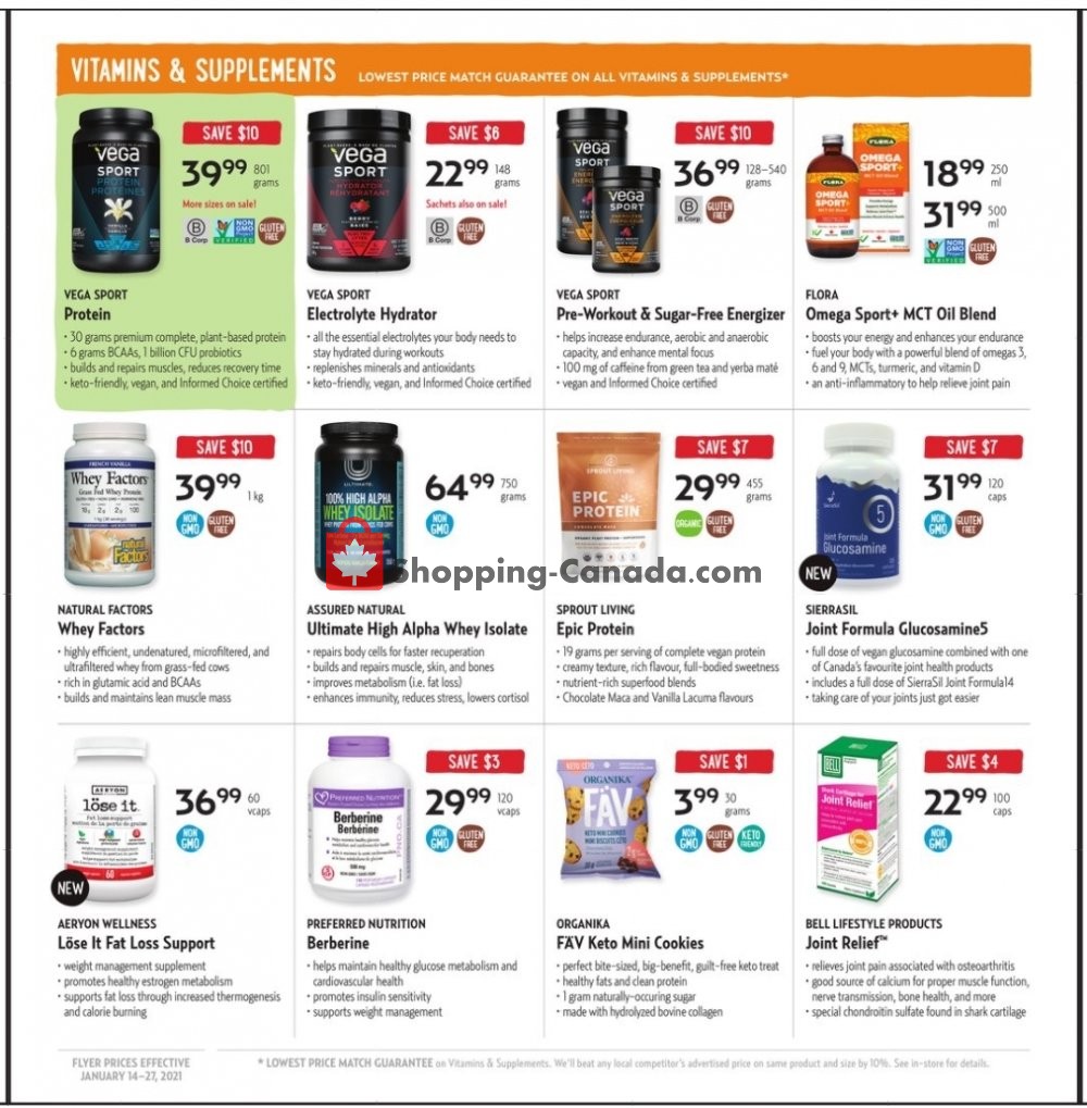 Nature's Fare Markets flyer from Thursday January 14, 2021 to Wednesday January 27, 2021 - page 9
