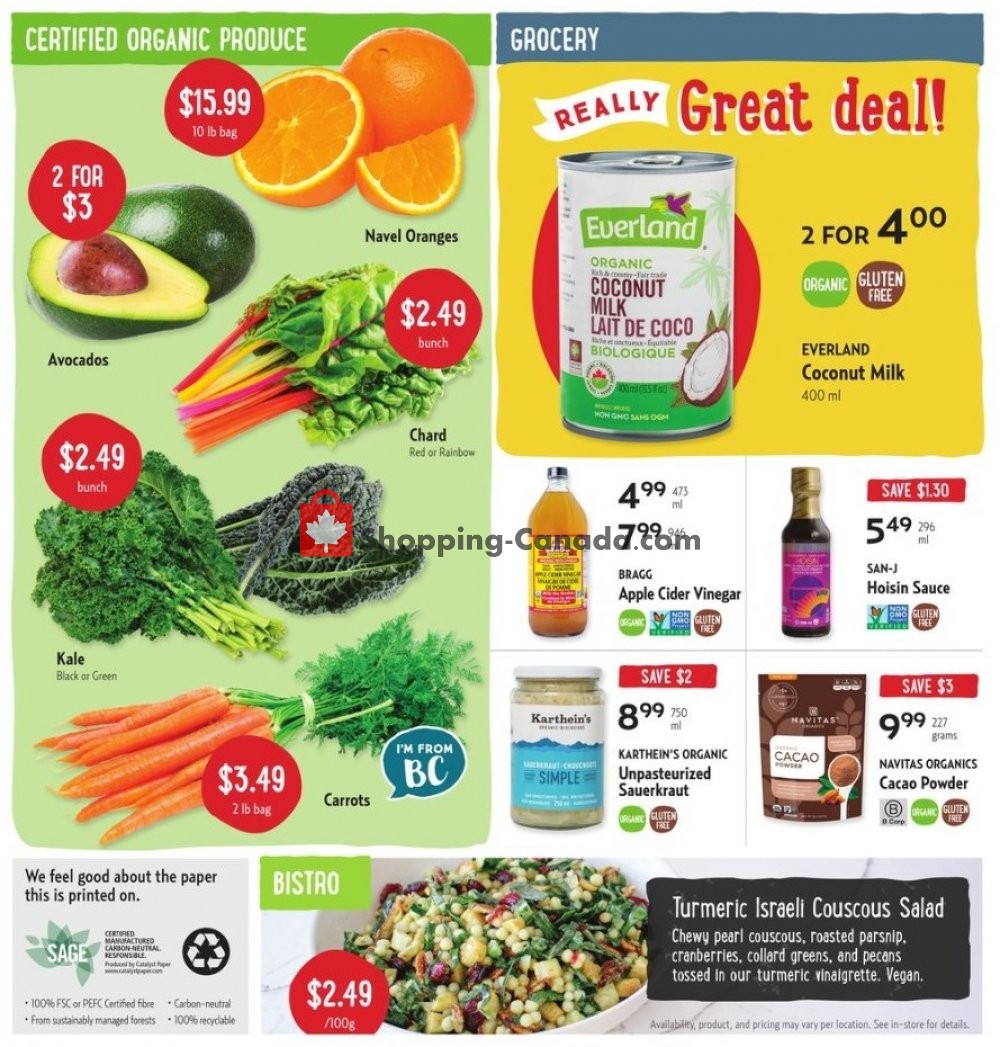 Nature's Fare Markets flyer from Thursday January 30, 2020 to Wednesday February 12, 2020 - page 3