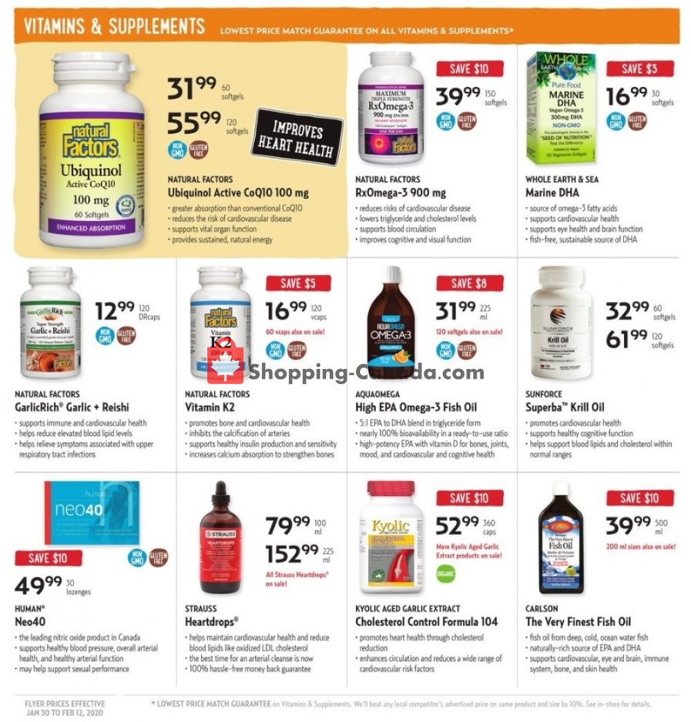 Nature's Fare Markets flyer from Thursday January 30, 2020 to Wednesday February 12, 2020 - page 8