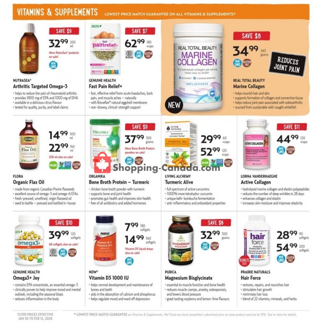 Nature's Fare Markets flyer from Thursday January 30, 2020 to Wednesday February 12, 2020 - page 9