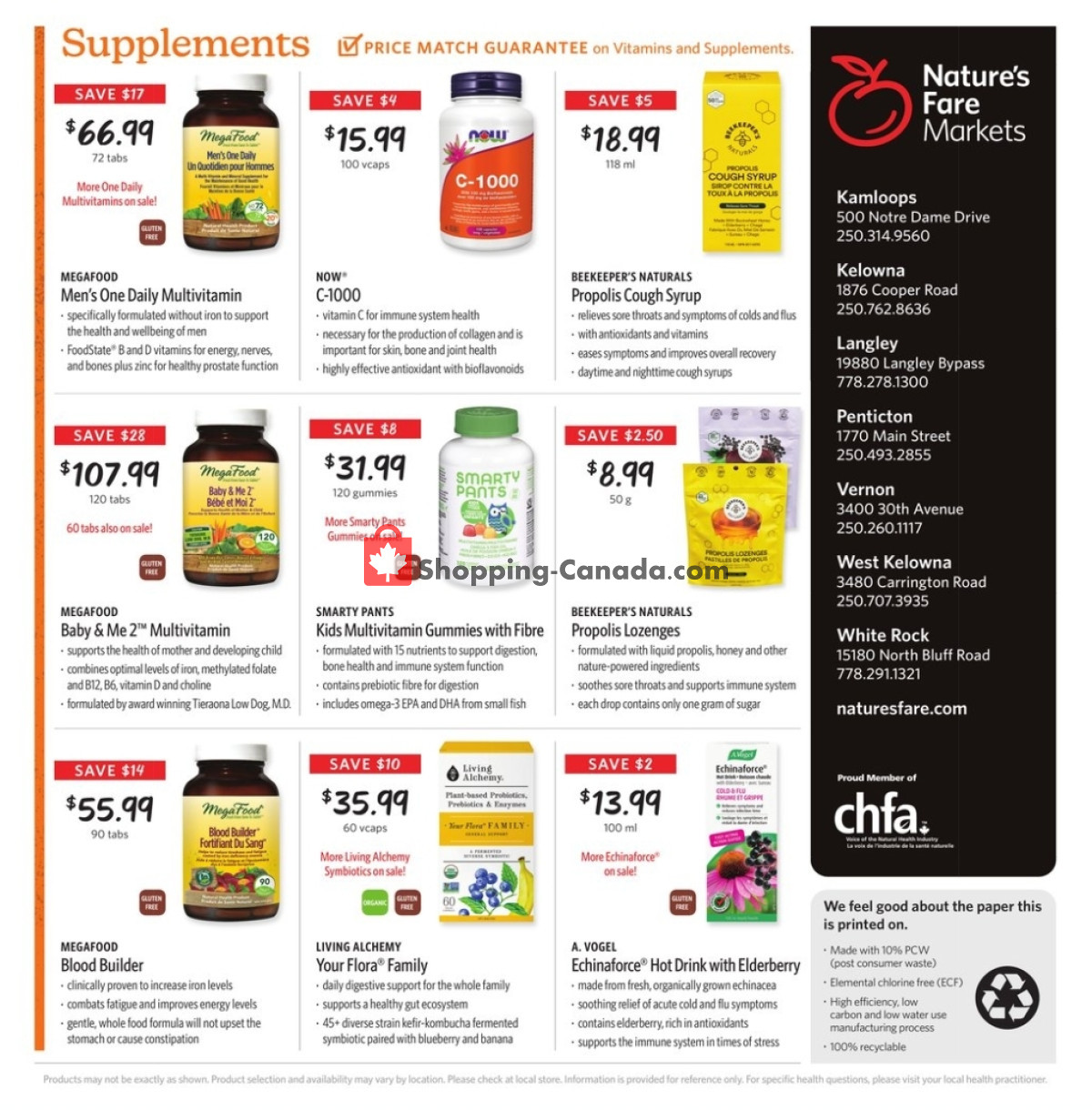 Nature's Fare Markets flyer from Thursday January 4, 2024 to Wednesday January 17, 2024 - page 8