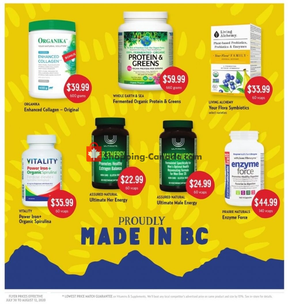 Nature's Fare Markets flyer from Thursday July 30, 2020 to Wednesday August 12, 2020 - page 5