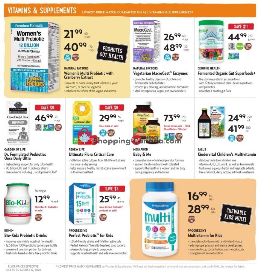 Nature's Fare Markets flyer from Thursday July 30, 2020 to Wednesday August 12, 2020 - page 6