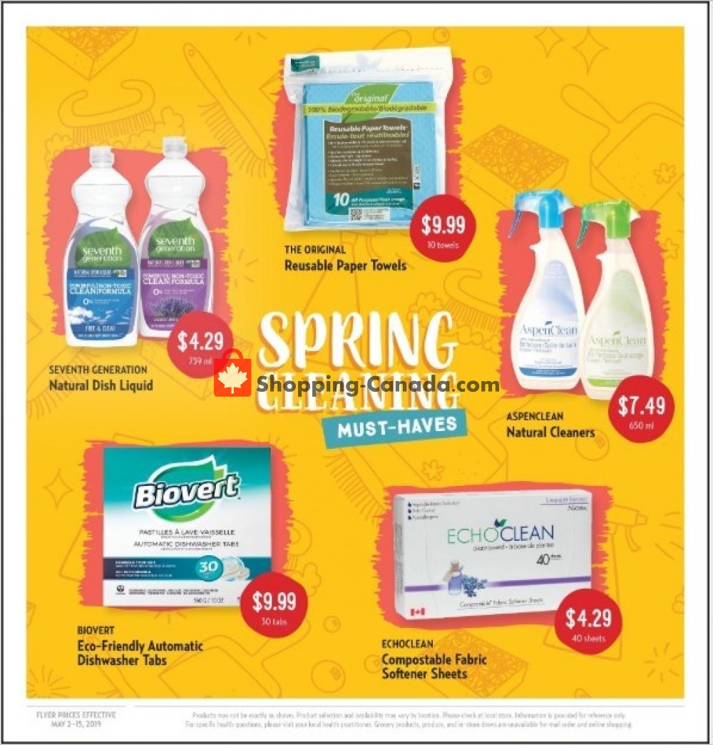 Nature's Fare Markets flyer from Thursday May 2, 2019 to Wednesday May 15, 2019 - page 2