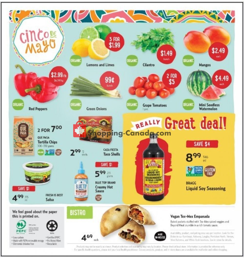 Nature's Fare Markets flyer from Thursday May 2, 2019 to Wednesday May 15, 2019 - page 3