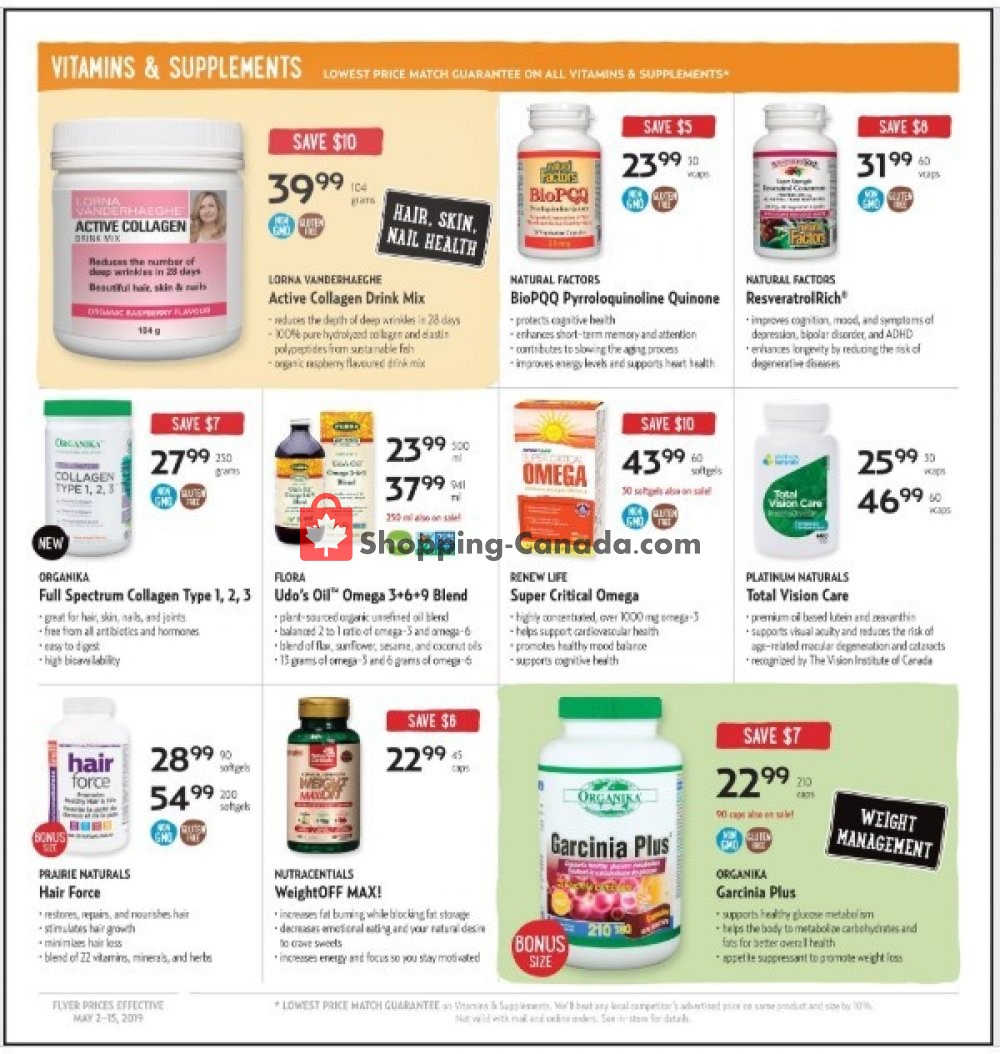Nature's Fare Markets flyer from Thursday May 2, 2019 to Wednesday May 15, 2019 - page 8