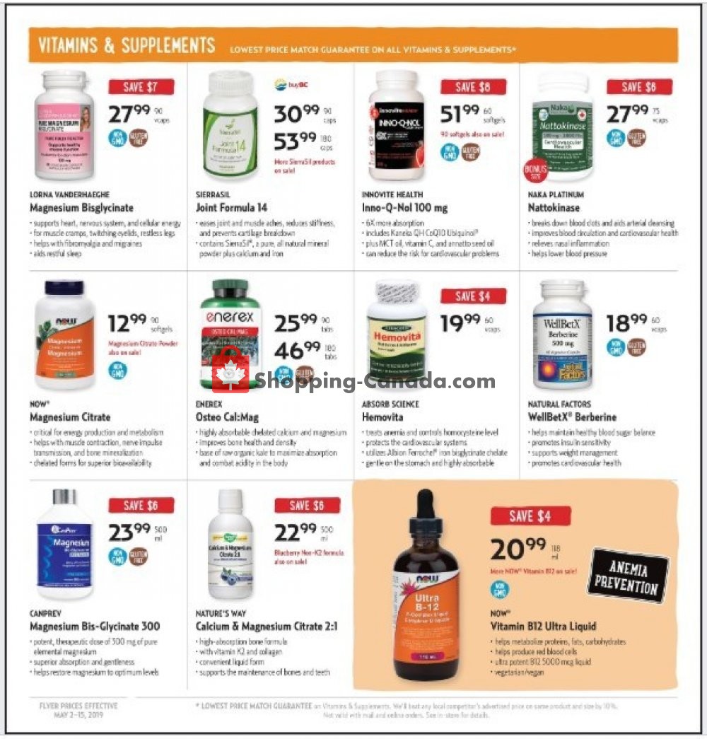 Nature's Fare Markets flyer from Thursday May 2, 2019 to Wednesday May 15, 2019 - page 9