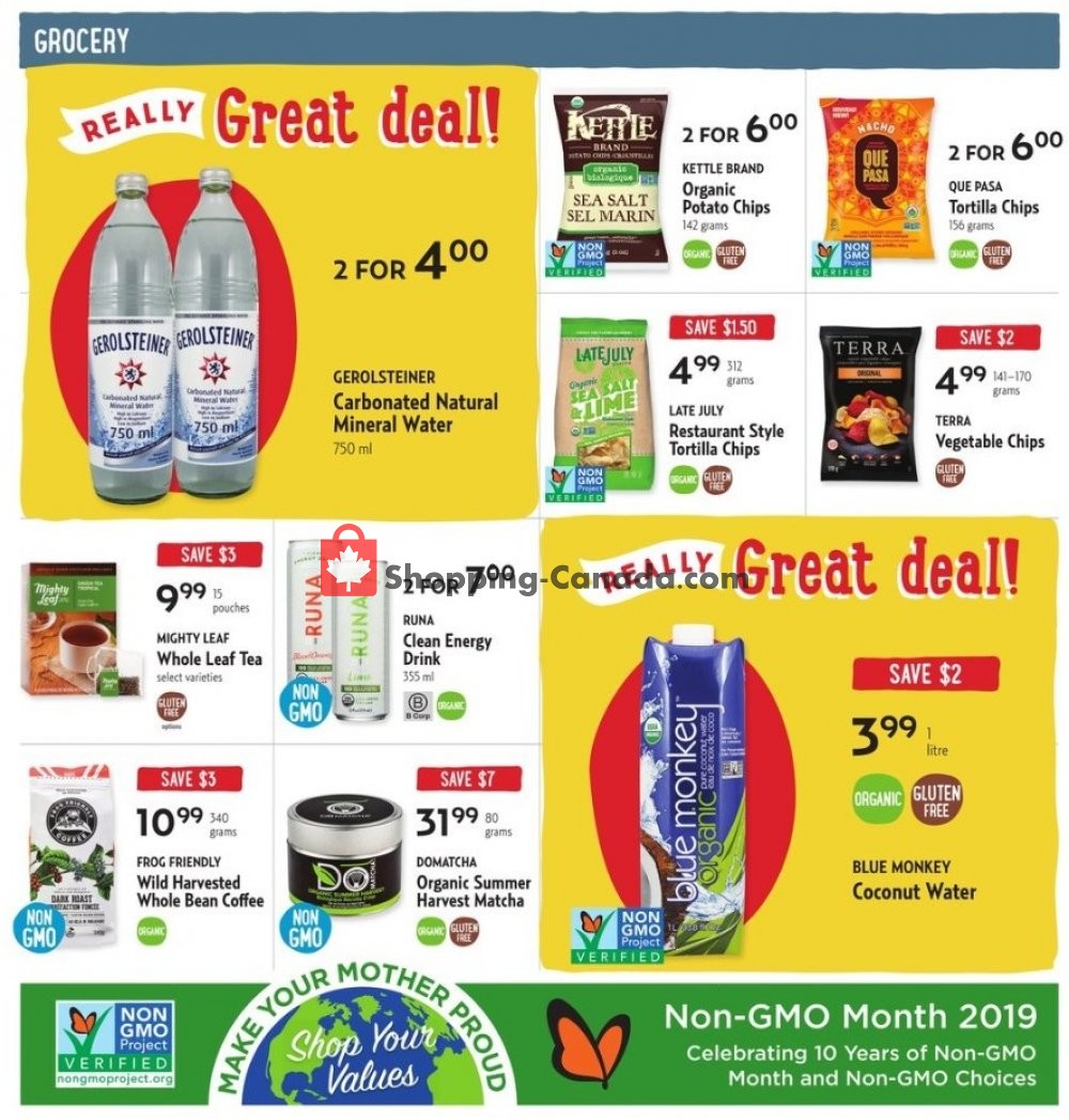 Nature's Fare Markets flyer from Thursday October 3, 2019 to Wednesday October 16, 2019 - page 4
