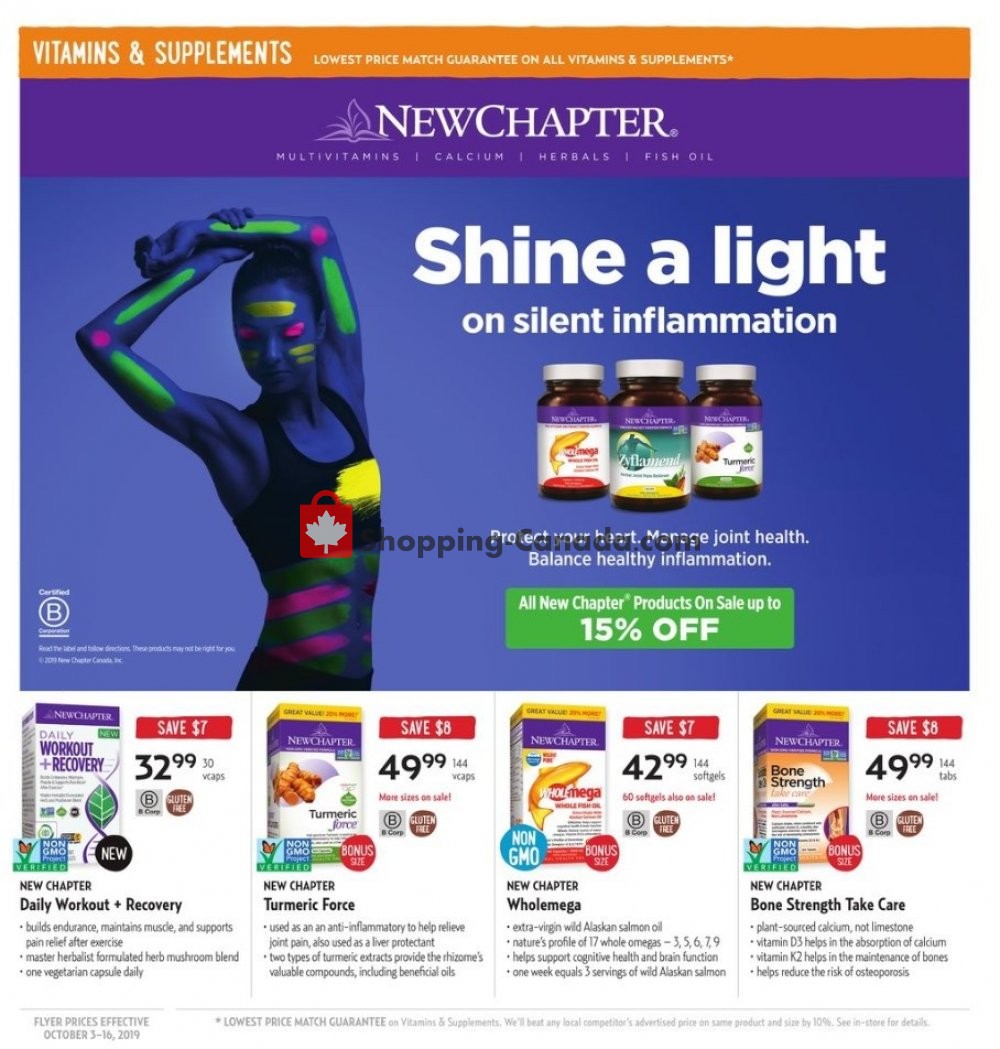 Nature's Fare Markets flyer from Thursday October 3, 2019 to Wednesday October 16, 2019 - page 8