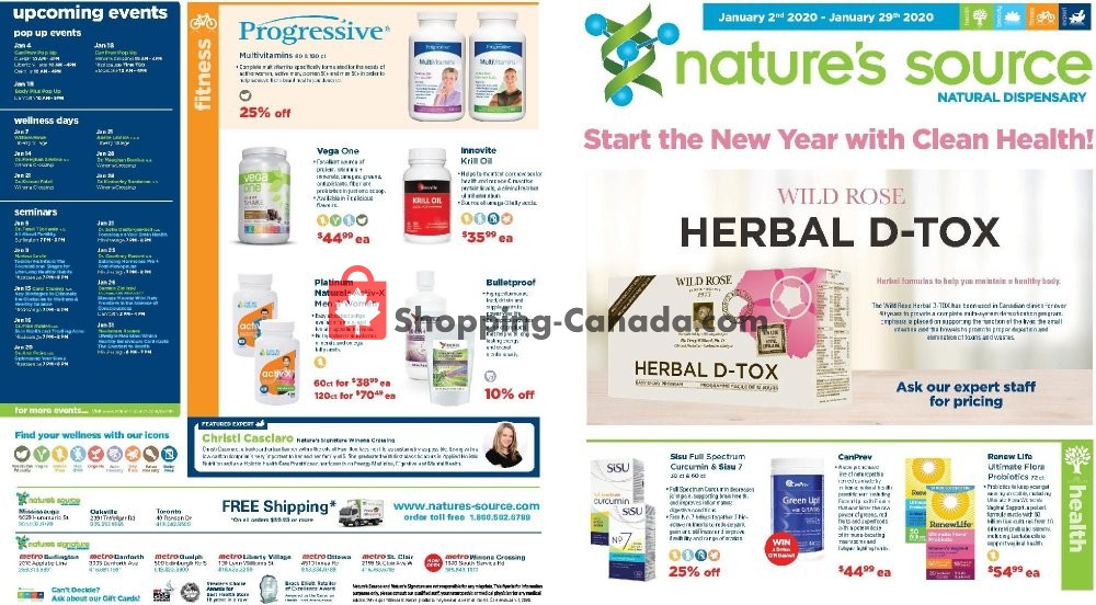 Nature's Source flyer from Sunday February 2, 2020 to Saturday February 29, 2020 - page 1