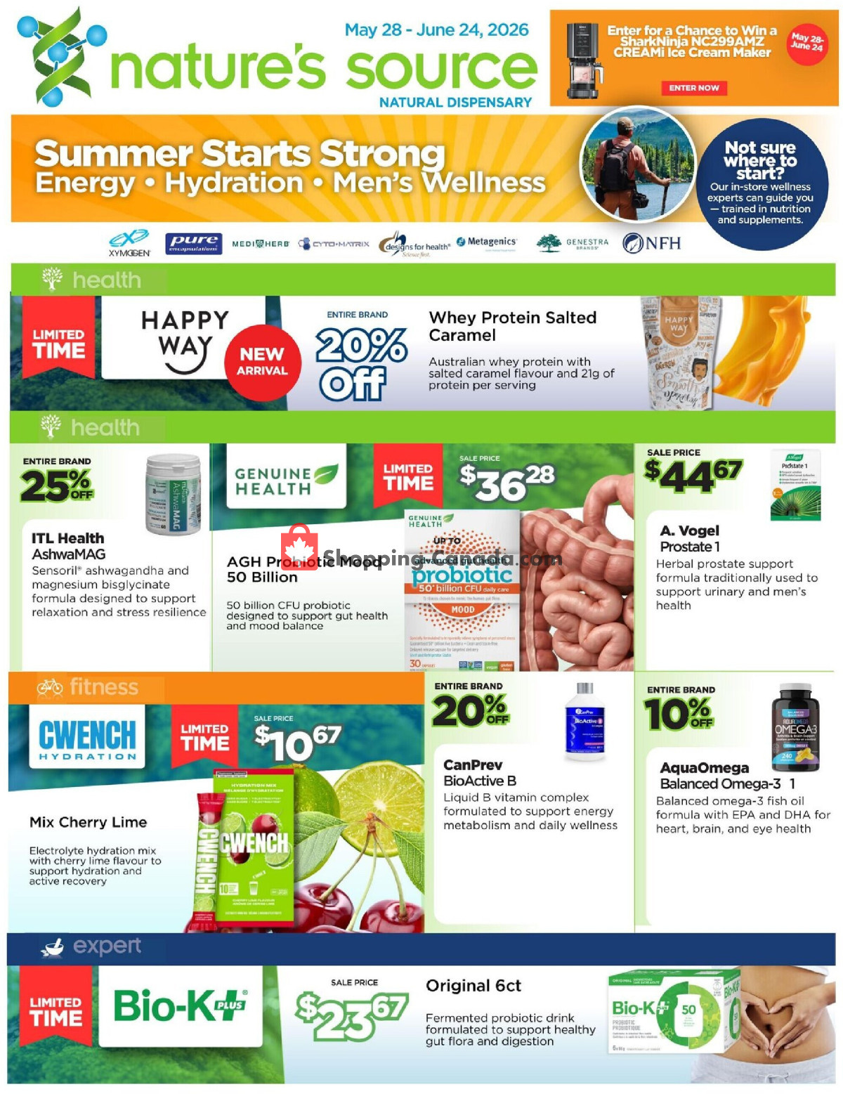 Nature's Source flyer from Thursday May 28, 2026 to Wednesday June 24, 2026 - page 1