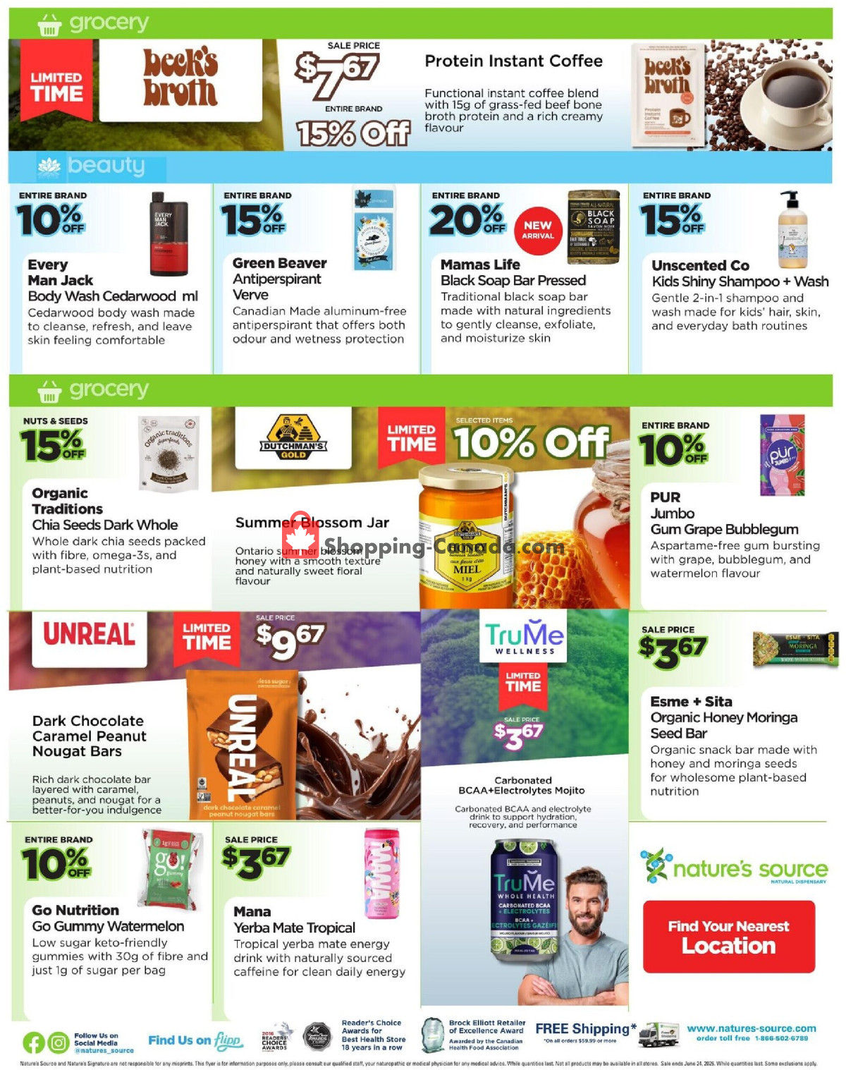 Nature's Source flyer from Thursday May 28, 2026 to Wednesday June 24, 2026 - page 4