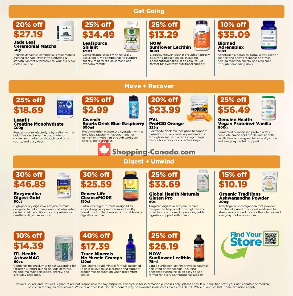 Nature's Source flyer from Thursday September 17, 2026 to Wednesday October 14, 2026 - page 4