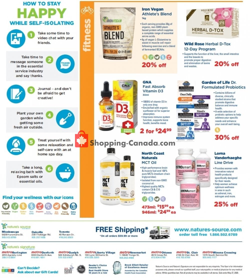 Nature's Source flyer from Thursday April 30, 2020 to Wednesday May 27, 2020 - page 2