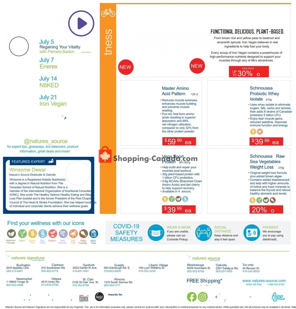 Nature's Source flyer from Thursday July 1, 2021 to Wednesday July 28, 2021 - page 4