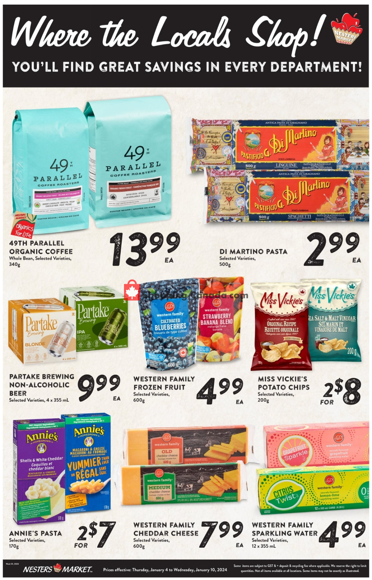 Nesters Market Grocery Stores flyer from Thursday January 4, 2024 to Wednesday January 10, 2024 - page 10