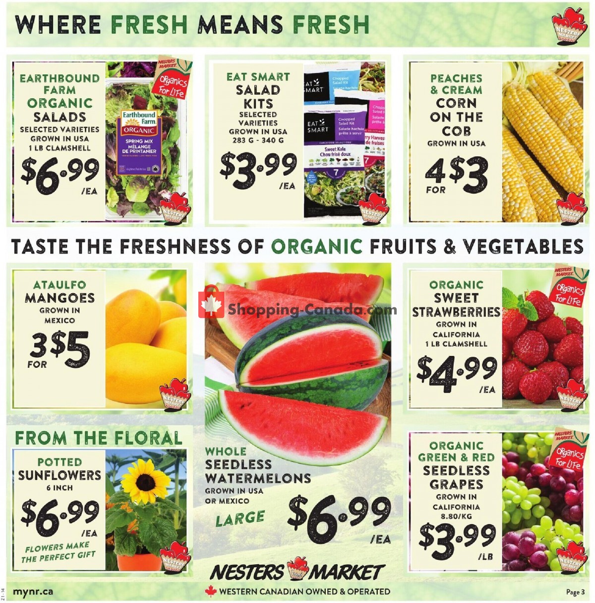 Nesters Market Grocery Stores flyer from Sunday July 18, 2021 to Saturday July 24, 2021 - page 3