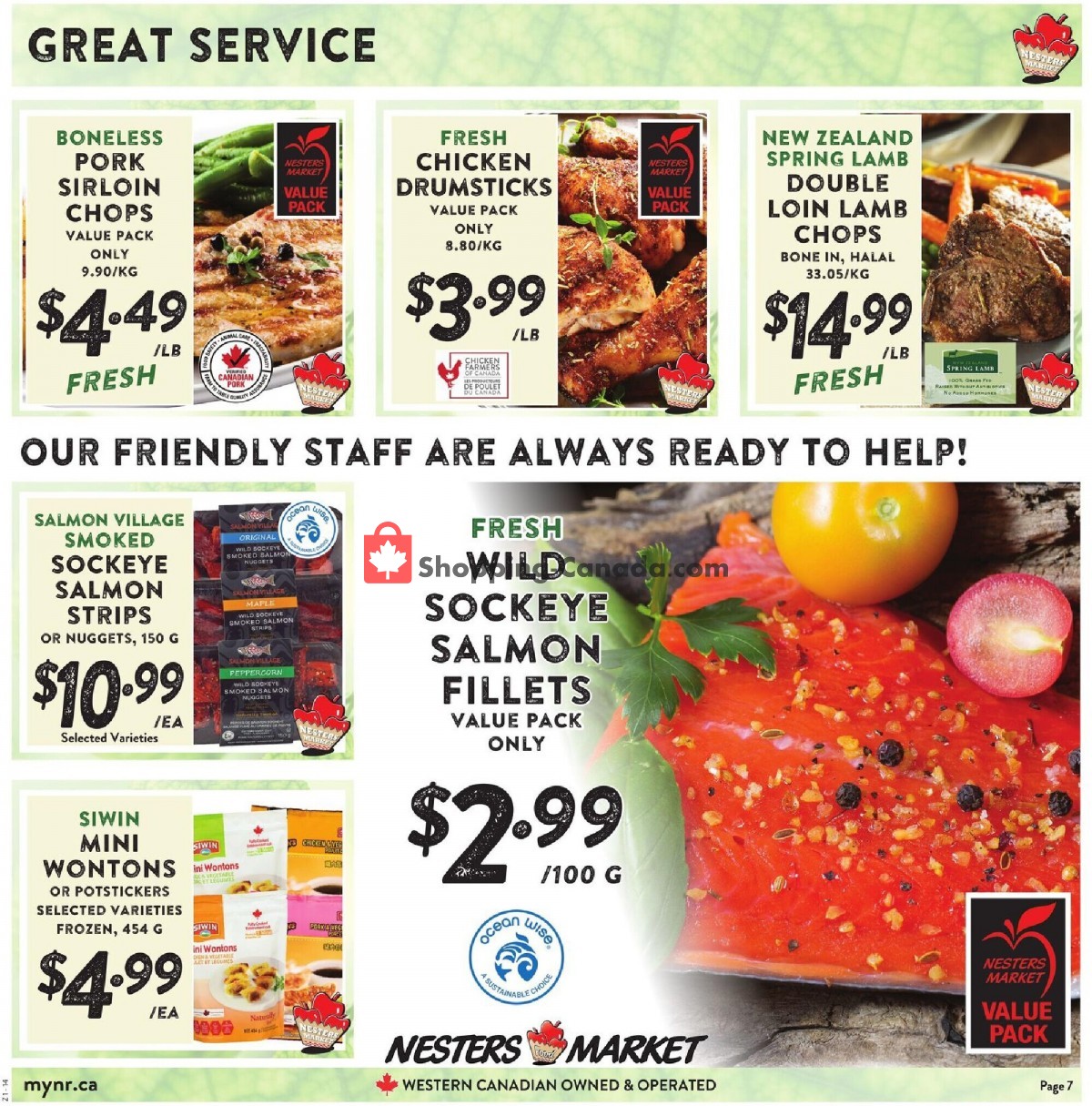 Nesters Market Grocery Stores flyer from Sunday July 18, 2021 to Saturday July 24, 2021 - page 7