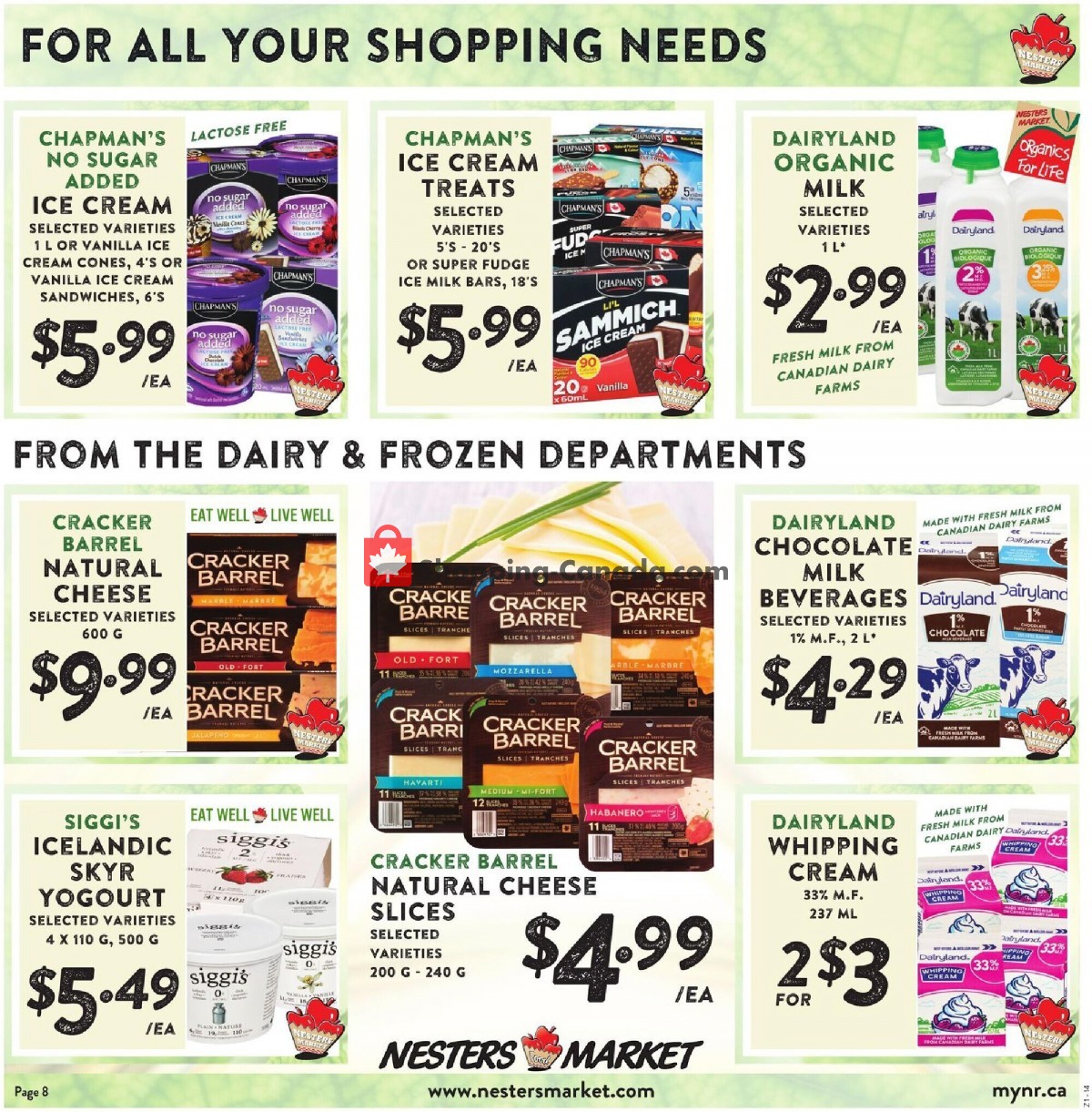 Nesters Market Grocery Stores flyer from Sunday July 18, 2021 to Saturday July 24, 2021 - page 8